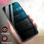 iPhone 11 Pro Hayalet Ekran Koruyucu Cam Parlak Seramik - 5