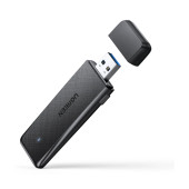 Ugreen AC1300 USB 3.0 1300Mbps 2.4/5Ghz Wi-Fi Kablosuz Alıcı Ağ Adaptörü - 1