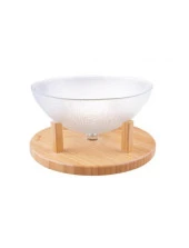 BAMBUM KUGA CAM KAPAKLI AYAKLI KEK FANUSU 30 CM B3954 - 3