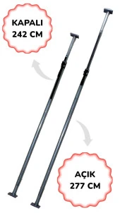 YÜK TUTUCU ŞTANGA (ALÜMİNYUM) 242 - 277 CM - 1