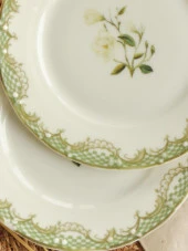 Sipahi Sümbül 6 lı Porselen Pasta Tabağı 19 cm - 2