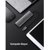 Ugreen 6 in 1 USB C to 3.5mm HDMI USB 3.0 Hub Çoklayıcı Adaptör - 2