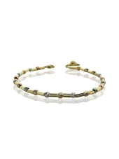 İtalyan Üst Kalite Dorikalı Küp Şık Zarif 14 Ayar Altın Bileklik thumbnail 1