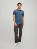 JACK JONES Erkek Polo Yaka Tişört 12136668 thumbnail 5