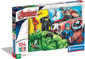 Clementoni 27284 Supercolor Puzzle Avengers, 104 Parça - 1