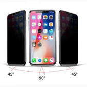 iPhone 7 Plus Hayalet Ekran Koruyucu Tam Kaplayan Gizli Privacy - 3