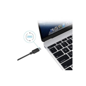 QASUL Type-C USB Şarj ve Data Kablosu - 3 Metre Siyah - 4