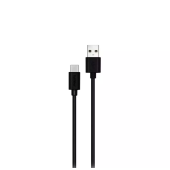 QASUL Type-C USB Şarj ve Data Kablosu - 3 Metre Siyah - 5