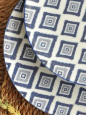 Hisar Hurç 6 lı Porselen Pasta Seti 19 cm - 1