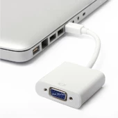 Macbook Pro Air ile Uyumlu Mini DisplayPort Dönüştürücü VGA Çıkışlı MB572 - 3
