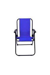 EXENT 2-6 Yaş LÜX Çocuk Piknik Sandalyesi-Mini Kamp Sandalyesi-MAVİ - 2