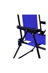 EXENT 2-6 Yaş LÜX Çocuk Piknik Sandalyesi-Mini Kamp Sandalyesi-MAVİ - 5