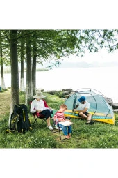 EXENT 2-6 Yaş LÜX Çocuk Piknik Sandalyesi-Mini Kamp Sandalyesi-YEŞİL thumbnail 3