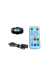 Lamba Uçak Kanadı Çakar Şarj Rgb Kumandalı - 1