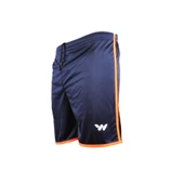 Walkway 20202 Lacivert-Turuncu Polyester Erkek Spor Şort - 1