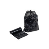 Kalın Çöp Torbası 500 gr X 20 Rulo Siyah Çöp Poşeti 80x110 Cm Jumbo Endüstriyel Çöp Torbası - 2