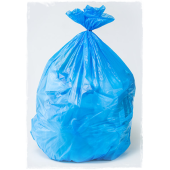 Çöp Torbası Jumbo Boy 80x110 Cm 10'lu x 1 Rulo Mavi Çöp Poşeti - 4