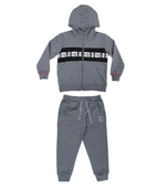 Beşiktaş Orijinal Çocuk Kapüşonlu Eşofman Takımı - 1