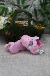 Vicco 321.E24Y.211 Monrovia Pembe Rahat Esnek Işıklı Kız Çocuk Sandalet thumbnail 2