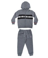 Beşiktaş Orijinal Çocuk Kapüşonlu Eşofman Takımı + Bileklik Set Hediyelik Ahşap Kutulu - 2