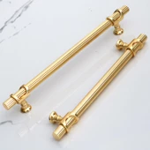 Arsin Altın Metal Kulp 160 mm-16 cm Mobilya Dolap Çekmece Kapak Mutfak Dolabı Kulpları Kulbu Kulpu thumbnail 2