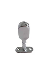 Oval Ayaklı Kapalı Askı Borusu Flanşı Mobilya Oval Boru Flanşı(İç Ölçüleri En:15mm Boy:25mm) - 2