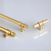 Arsin Altın Metal Kulp 224 mm-22.4 cm Mobilya Dolap Çekmece Kapak Mutfak Dolabı Kulpları Kulbu Kulpu thumbnail 7