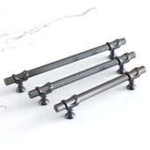 Arsin Füme Metal Kulp 160 mm-16 cm Mobilya Dolap Kapak Mutfak Çekmece Dolabı Kulpları Kulbu Kulpu thumbnail 6