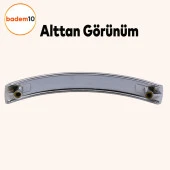 Mobilya Mutfak Dolabı Çekmece Dolap Kapak Kulpu Kulbu Krom 128 mm Metal Kulp thumbnail 3