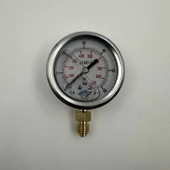 Manometre Gliserinli Alttan Çıkışlı Q63 - 0 - 60 Bar 1/4 thumbnail 4