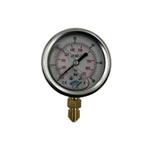 Manometre Gliserinli Alttan Çıkışlı Q63 - 0 - 60 Bar 1/4 thumbnail 1