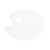 OPS RP 107 Profesyonel Godesiz Oval Resim Paleti 20x30 cm ŞEFFAF - 1