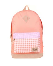 Kaukko Wichlight Sırt Çantası Plaid Somon K1644 - 1