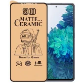 Samsung  S20 FE Ekran Koruyucu 9D Mat Seramik Nano Tam Kaplayan - 1