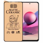 Xiaomi Redmi Note 10S Ekran Koruyucu 9D Mat Seramik Nano Kırılmaz Cam - 1
