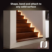 Philips Hue Akıllı LEDşerit, 1 metre, V4 Bluetooth özellikli, Ekleme/Uzatma şeridi - 4