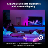 Philips Hue Akıllı LEDşerit, 1 metre, V4 Bluetooth özellikli, Ekleme/Uzatma şeridi - 7