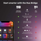 Philips Hue Akıllı LEDşerit, 1 metre, V4 Bluetooth özellikli, Ekleme/Uzatma şeridi - 8