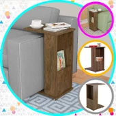 MODİLAYN CAN Gazetelikli C Yan Sehpa, Tekerlekli Sehpa -CEVİZ- - 1