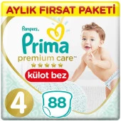 Prima Premium Care Bebek Külot Bezi 4 Beden 44x2 88 Adet - 1