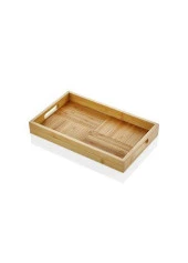 THE MİA  Natura Bambu Tepsi 36x22 cm - 1