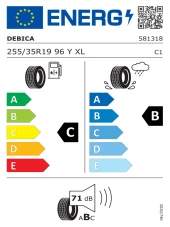 Debıca 255/35R19 96Y Presto Uhp 2 XL FP Oto Yaz Lastiği (Üretim Yılı: 2023) thumbnail 2