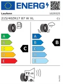 Laufenn 215/40R17 87W XL S Fıt EQ+ LK01  Oto Yaz Lastiği (Üretim Yılı: 2024) thumbnail 2