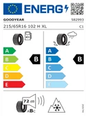 Goodyear 215/65R16 102H Eagle Sport 4Seasons XL  Oto 4 Mevsim Lastiği (Üretim Yılı: 2024) thumbnail 2
