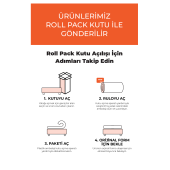 NOA YATAK Galaxy Power Sleep Yıkanabilir Kumaşlı Ultra Ortopedik Visco Yatak - 8