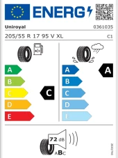 Uniroyal 205/55 R 17 95V XL Rainsport 5 Oto Yaz Lastiği (Üreyim Yılı: 2024) thumbnail 2