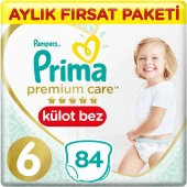 Prima Premium Care Bebek Külot Bezi 6 Beden 28X3 84 Adet - 1