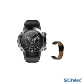 ScHitec HW6 Sport Amoled Ekran Android İos HarmonyOs Uyumlu Akıllı Saat Siyah - 3