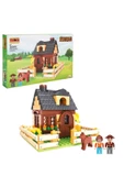 Çiftlik Hayatı Keyfi Evde: 218 Parça 2 Figürlü Çiftlik Evi Blok Yapım Seti - 2