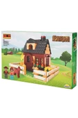 Çiftlik Hayatı Keyfi Evde: 218 Parça 2 Figürlü Çiftlik Evi Blok Yapım Seti - 4